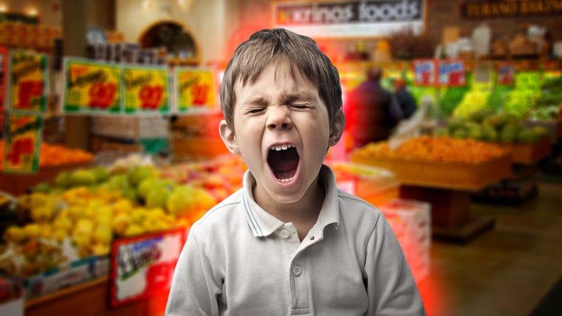 Image result for child nagging in the super market