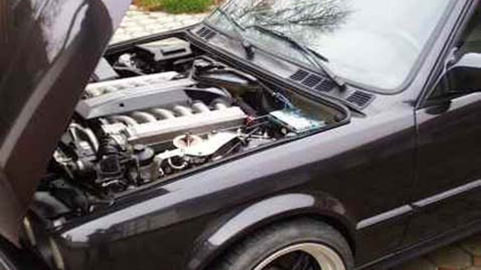 Engine Swap Of The Day V12 In Bmw 3 Series