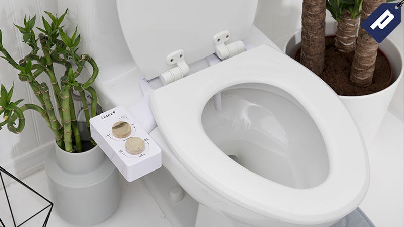 Illustration for article titled Keep It Clean & Upgrade Your Toilet With A Sleek Bidet From Tushy (Up To 20% Off)