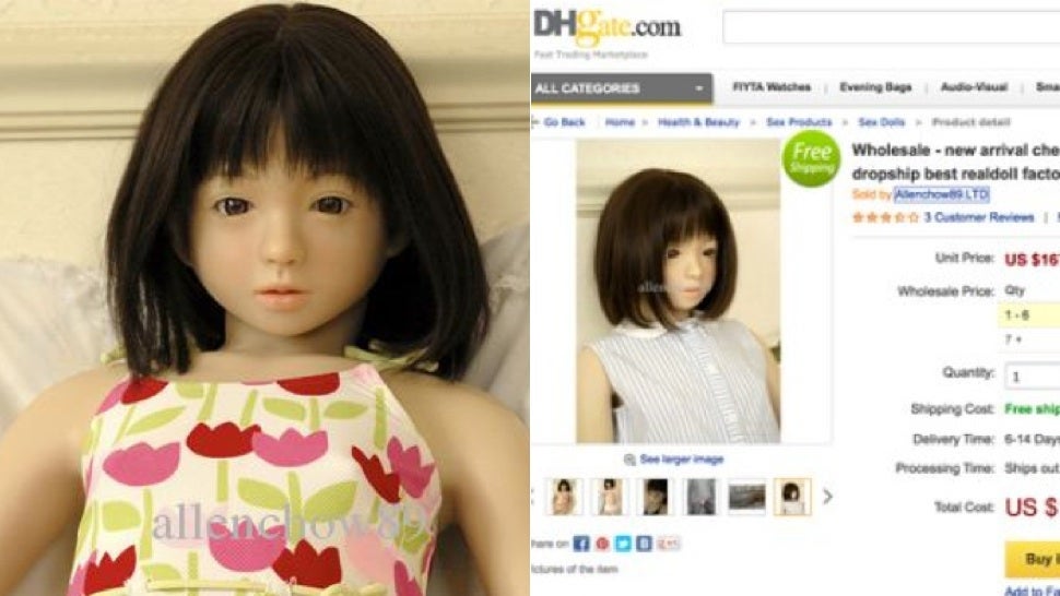 Petition Succeeds in Removing 'Child-Sized' Sex Doll from Chinese Site