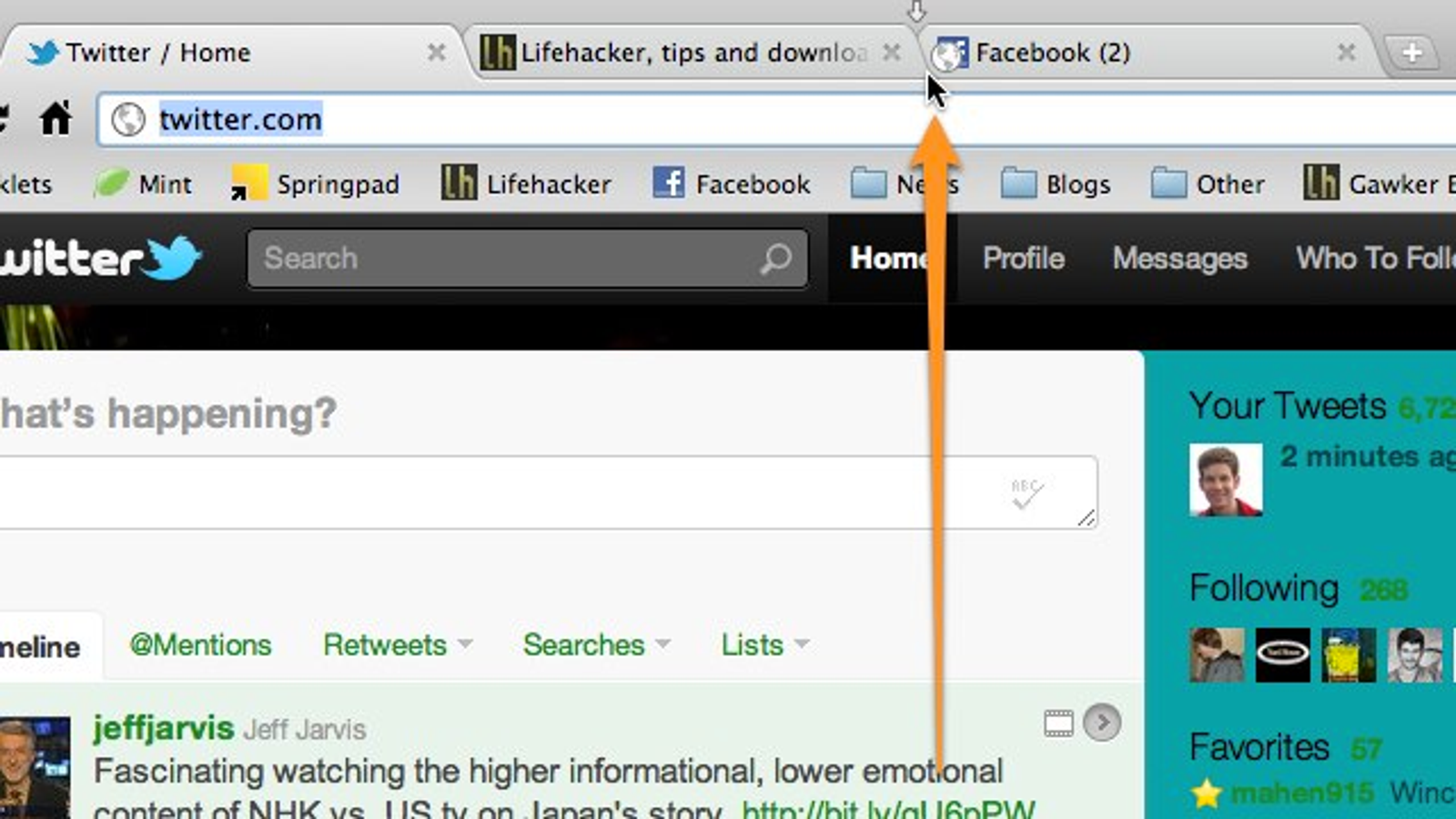 chrome new tab notes