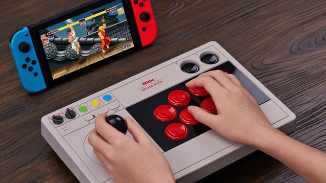 The 8BitDo Arcade Stick Is Customizable Right Down to the Joystick and Buttons