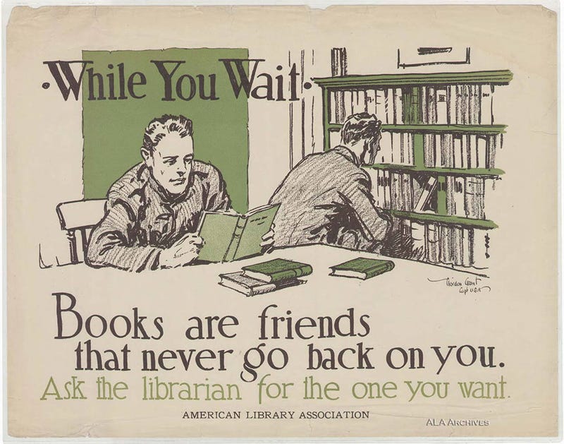 Read to Win the War: 13 Vintage Posters Promoting American Libraries