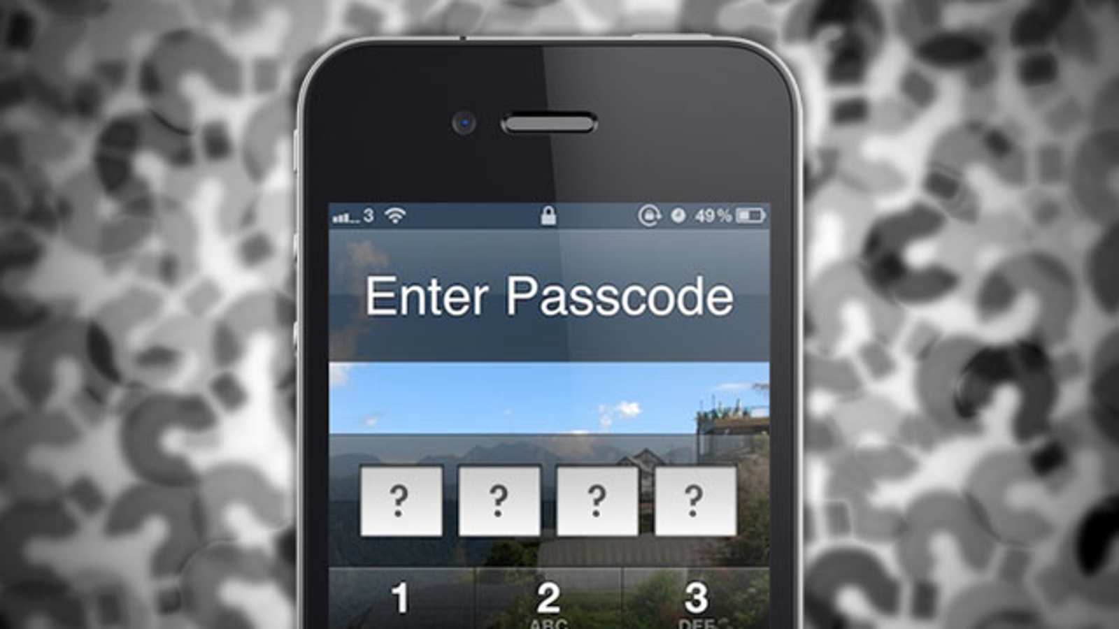 cant remember iphone passcode reset