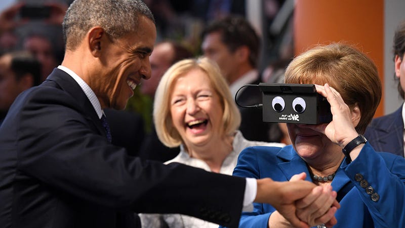 Barack Obama Just Tested a VR Headset and Loved It