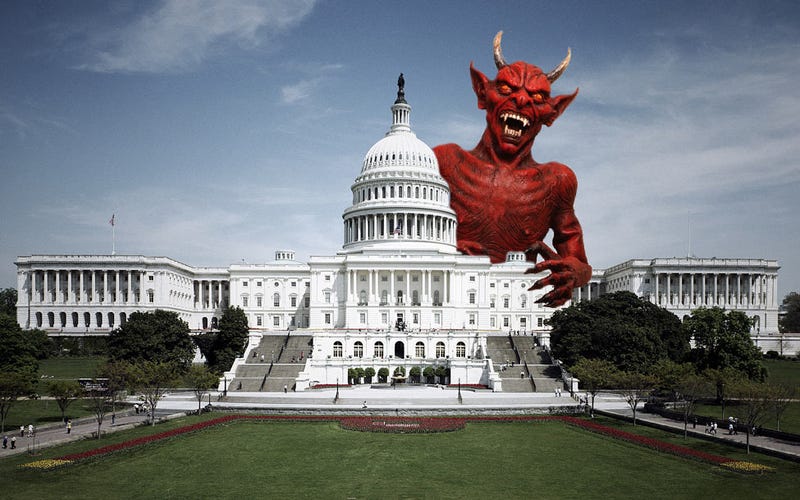 Illustration for article titled Oklahoma Legislature Opens Door to Satanic Monument on Capitol Grounds