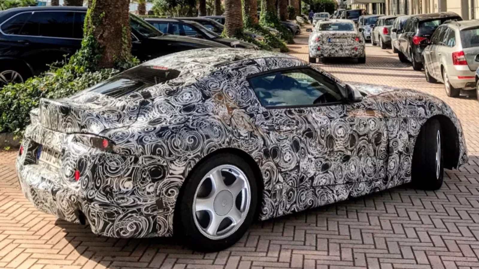 The New Toyota Supra Has Been Spotted With Horrible Dual