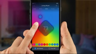 Illustration for article titled The Latest Color-Changing Smart Bulb Turns Life Into a Rave