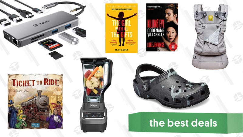 Illustration for article titled Sunday's Best Deals: Crocs, Philips Hue, Ninja Blender, and More