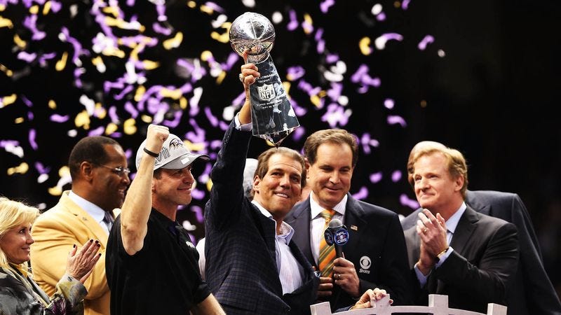 Illustration for article titled Ravens Win Best Team At 2013 Super Bowl Awards