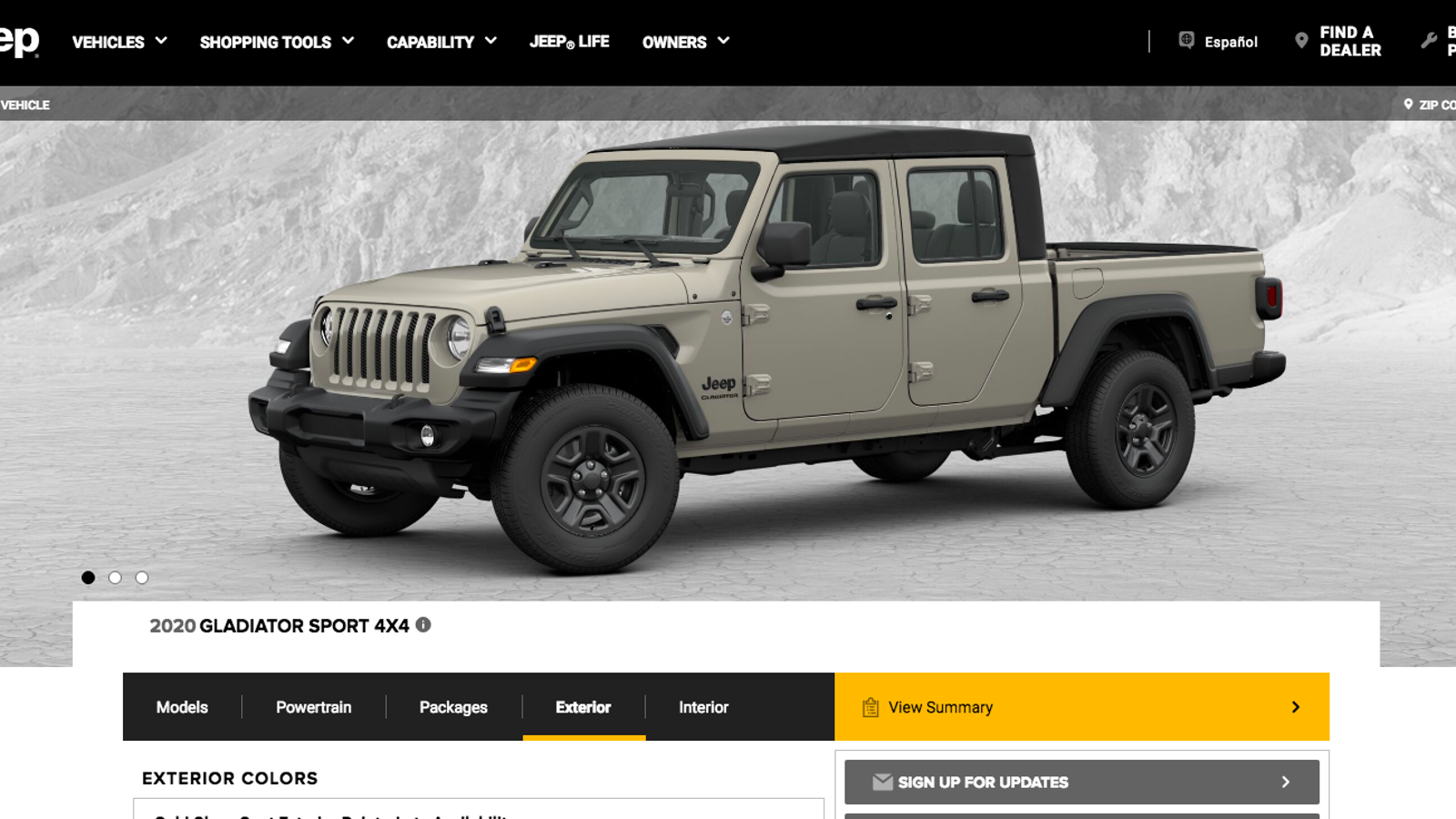 Show Us How You D Configure A 2020 Jeep Gladiator