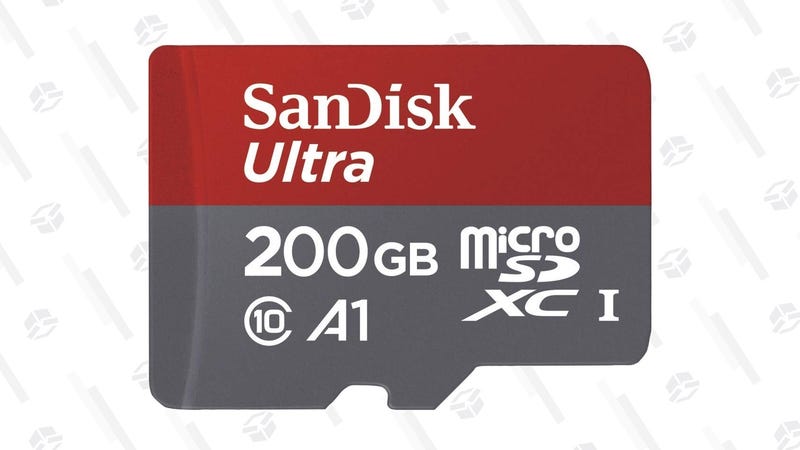 SanDisk 200GB MicroSD Card | $27 | Amazon