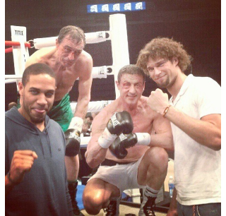 robert de niro boxing
