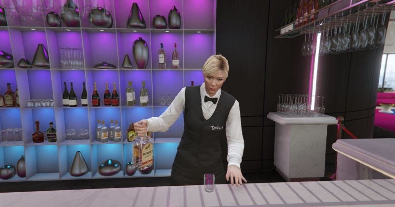 Illustration for article titled Si te emborrachas en el casino de GTA Online puedes desbloquear una misión secreta