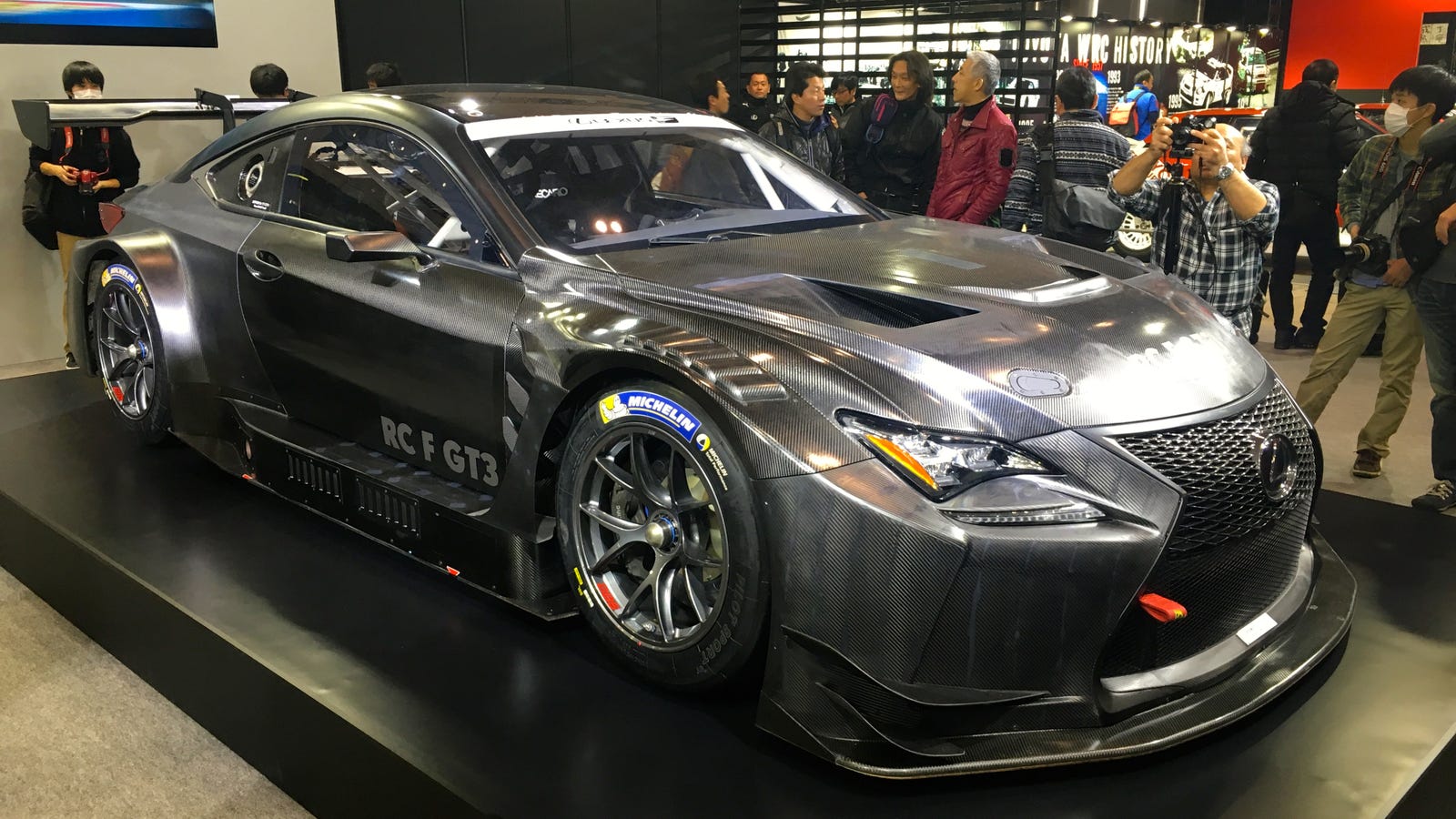 Lexus Brought Carbon Fiber Race Cars And Nothing Else To