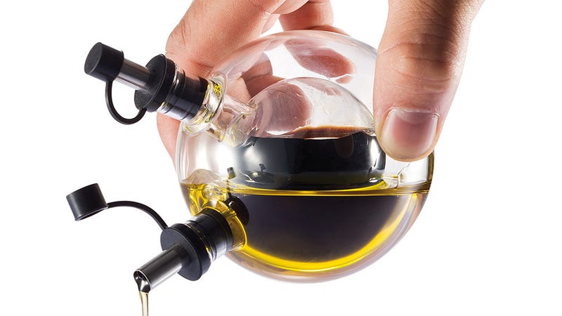 This Oil And Vinegar Dispenser S One Inside Of The Other