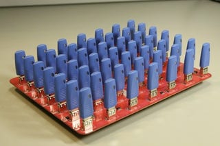 Illustration for article titled 49-Port USB Hub Houses All Your Stupid USB Gimmicks