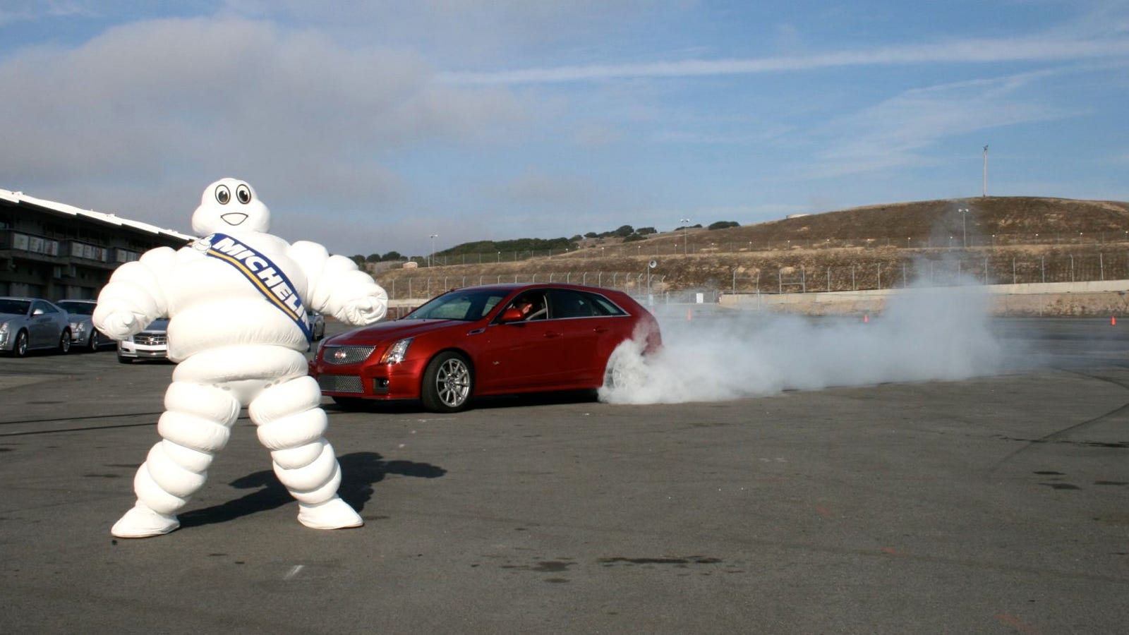 Cadillac Cts V Sport Wagon First Burnout
