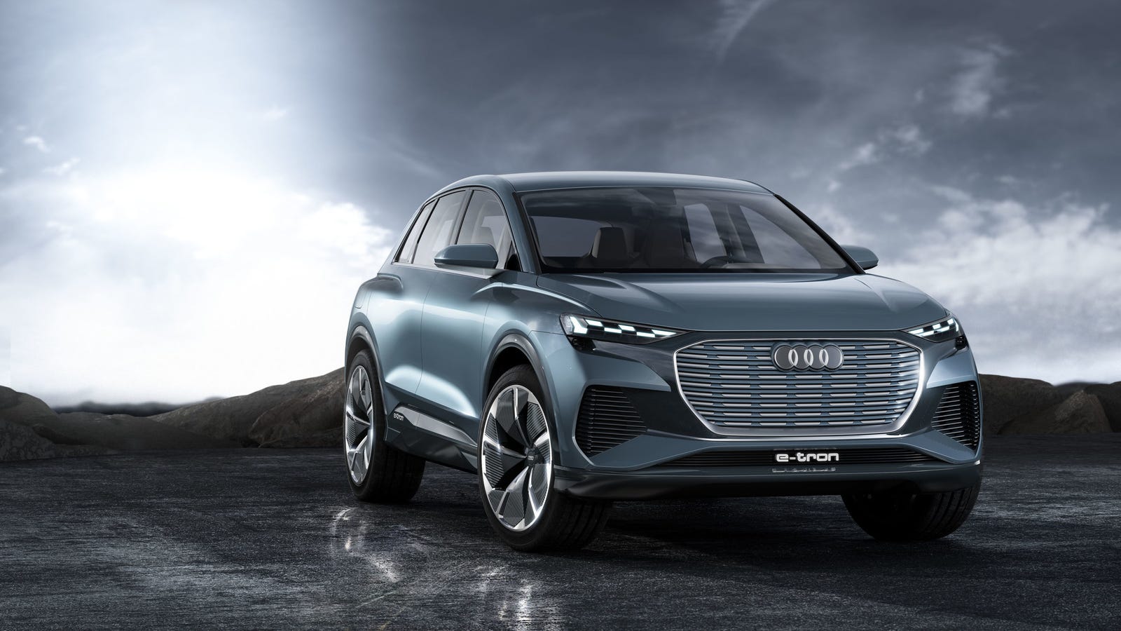 Audi Q4 E Tron Concept Audi S Electric Suv Takeover Continues