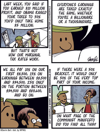 Illustration for article titled Candorville Comic: Communist Manifesto