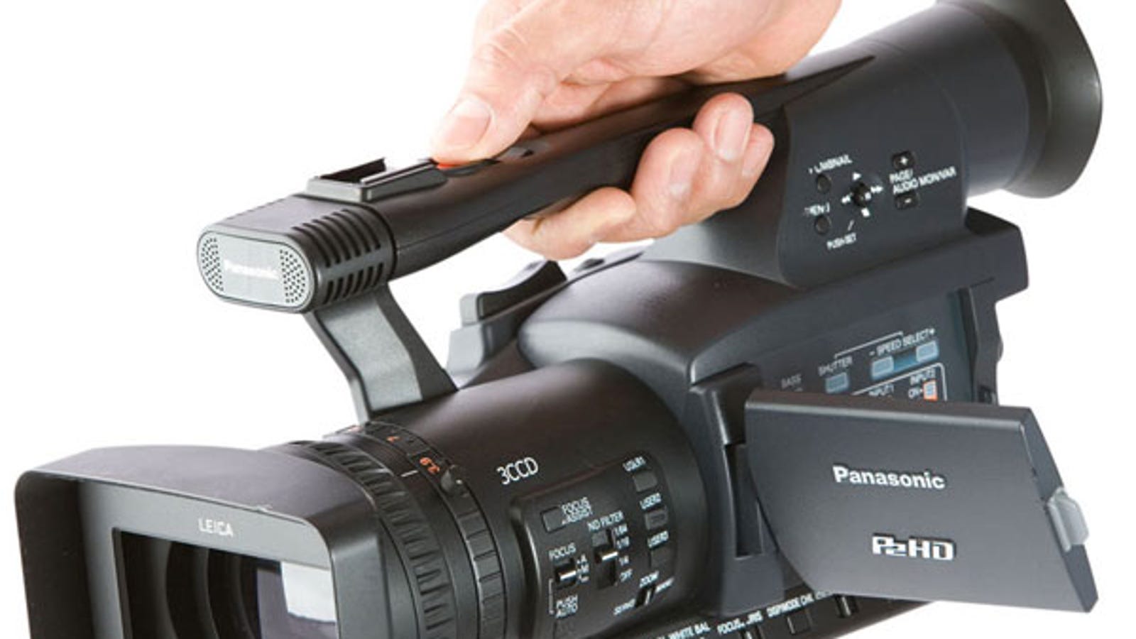Panasonic HPX170 P2 Camera is Solid State, HD, Handheld