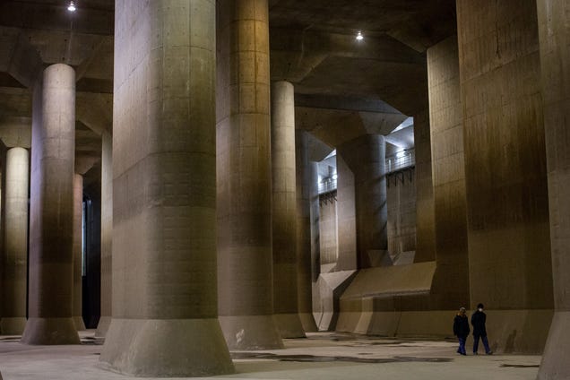 Este es el tanque de agua subterráneo más grande del mundo