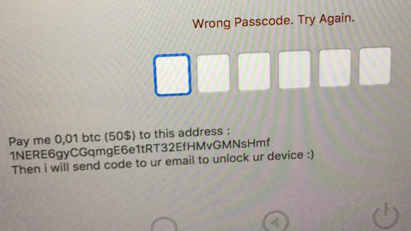 Change iphone passcode from computer