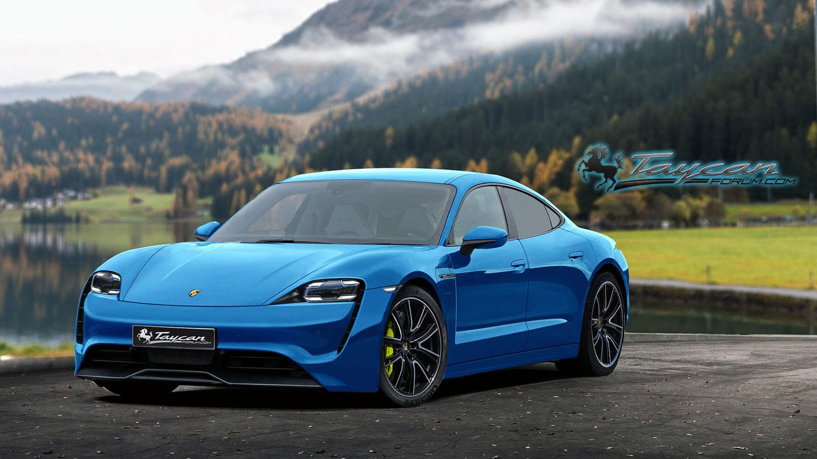 Here's What the Production Porsche Taycan Could Look Like