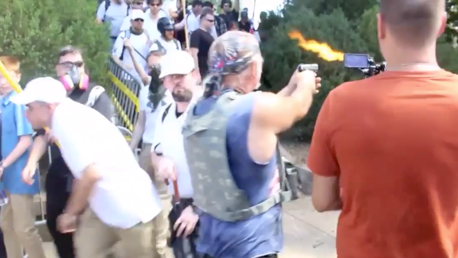 White Nationalist Opened Fire at Crowd During Charlottesville, Va., Rally; Police ...1600 x 900