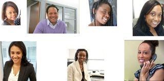 Some of The Root's staffers; don't we look like fun? (Meredith Rizzo)