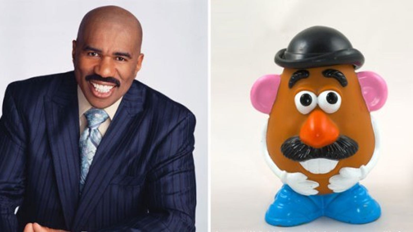 Steve Harvey & Mr. Potato Head