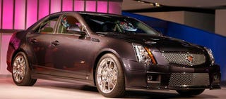 Illustration for article titled Detroit Auto Show: 2009 Cadillac CTS-V