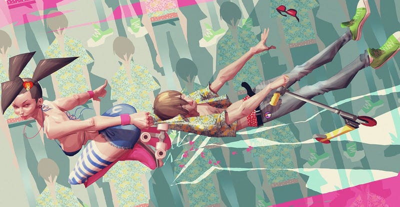 Illustration for article titled Saved By The Rollerskates
