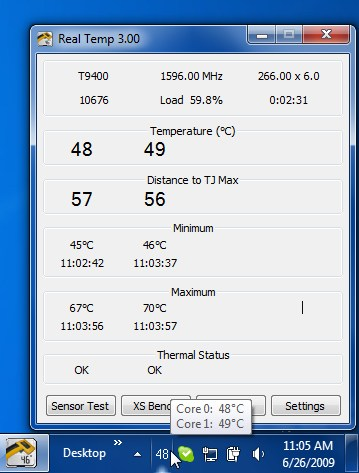 laptop temperature monitor windows 10