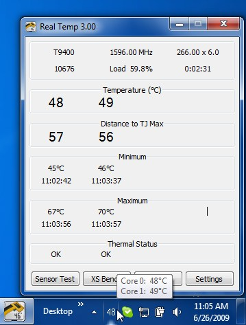 my cpu temp monitor windows 10