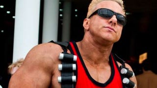 Illustration for article titled Somehow, This Duke Nukem Cosplay Actually Works