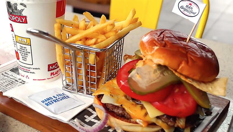 Illustration for article titled McDonald's new customizable gourmet burgers look absolutely delicious
