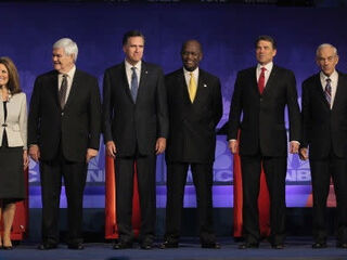Recent GOP presidential debate (Getty Images)