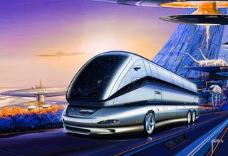 Illustration for article titled Alessandro Porta Artwork Makes Us Fantasize About Dystopian Mass Transit