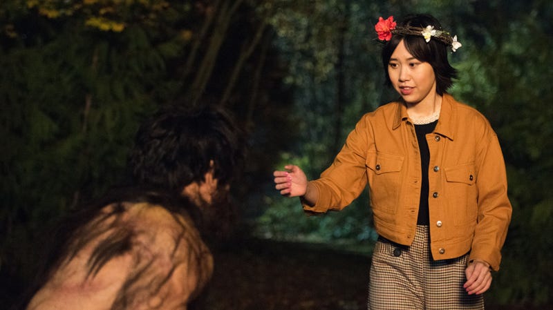 Mona (Ramona Young) makes a connection with the Konane.