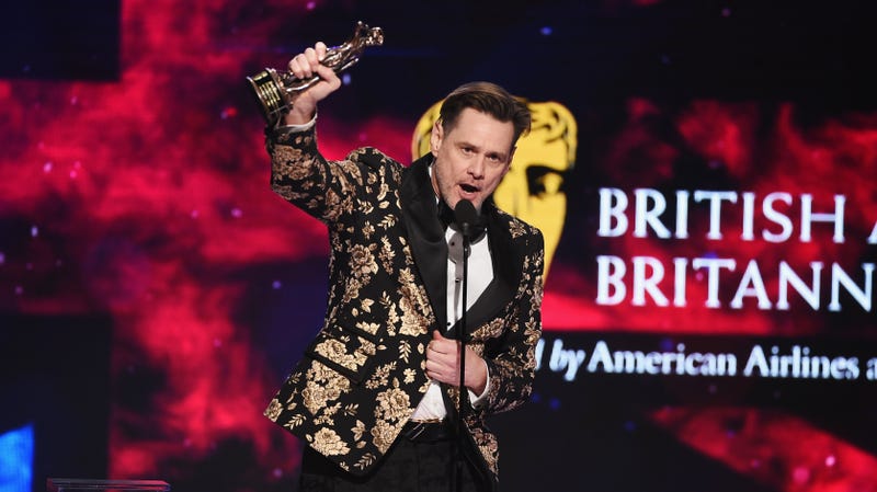 Illustration for article titled In Awards Speech, Jim Carrey Jogs a Distant Memory of a Pre-Trump World