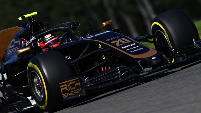 Kevin Magnussen at Spa-Francorchamps, before the Haas F1-Rich Energy split.
