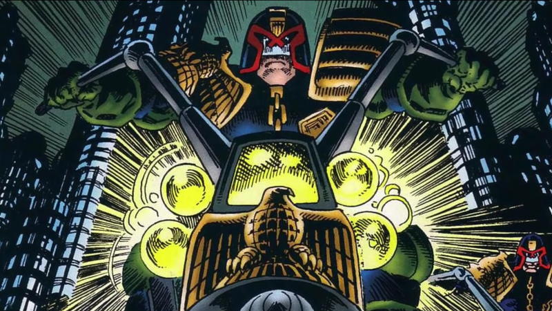 Illustration for article titled Here's an update on that long-gestating Judge Dredd TV series