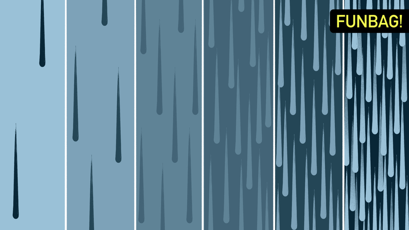 Illustration for article titled What Are The Degrees Of Raining?
