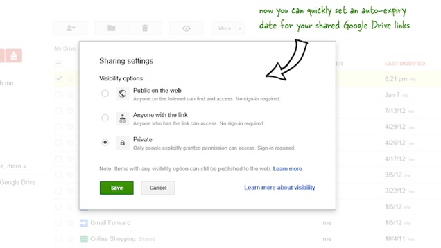 google drive url sharing edit