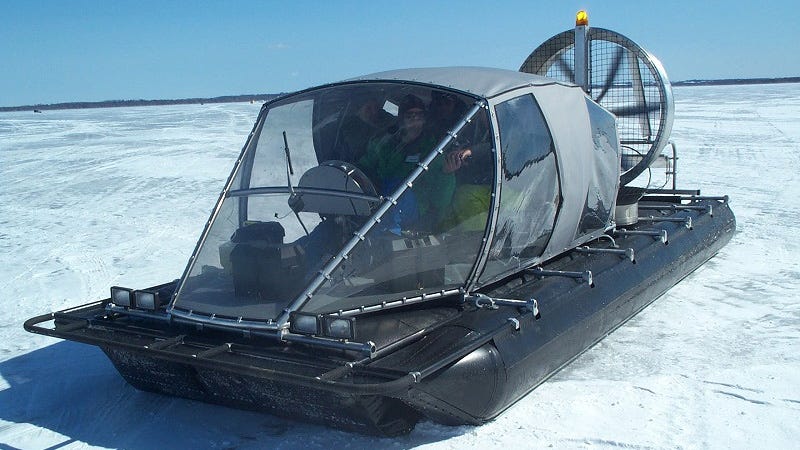 A Hovercraft That Isn't Afraid of Giant Waves