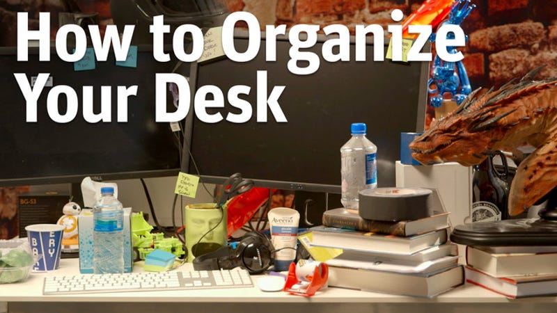 unclutter your desk
