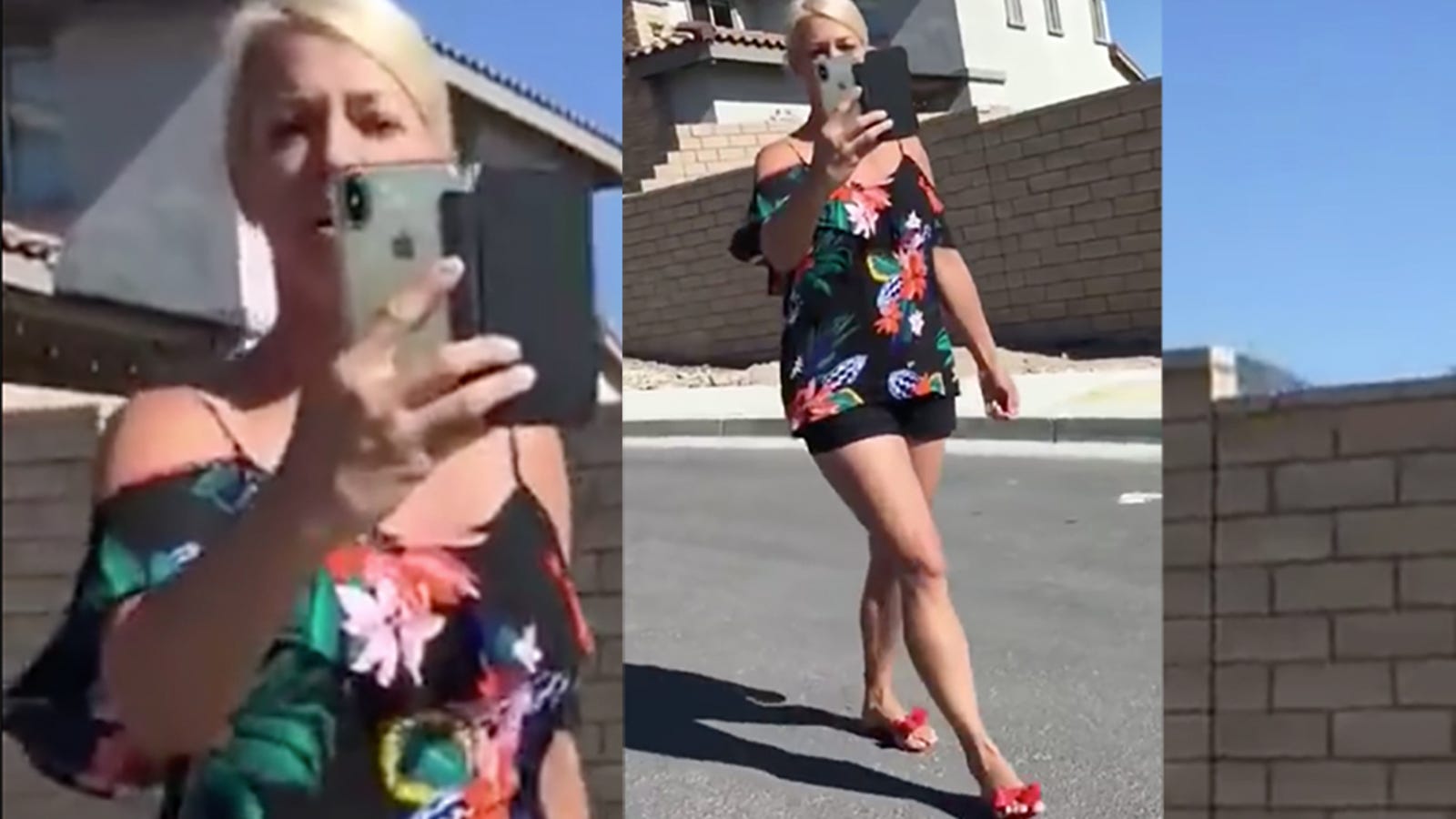 Behold Beelzebecky White Woman Seen On Video Trying To