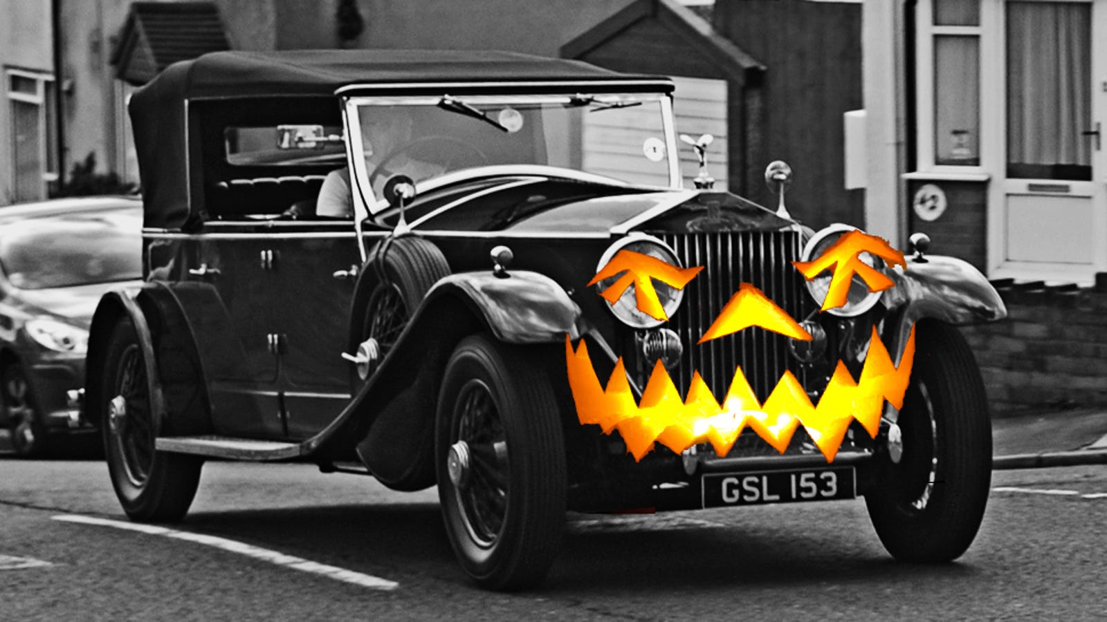 car driving scare