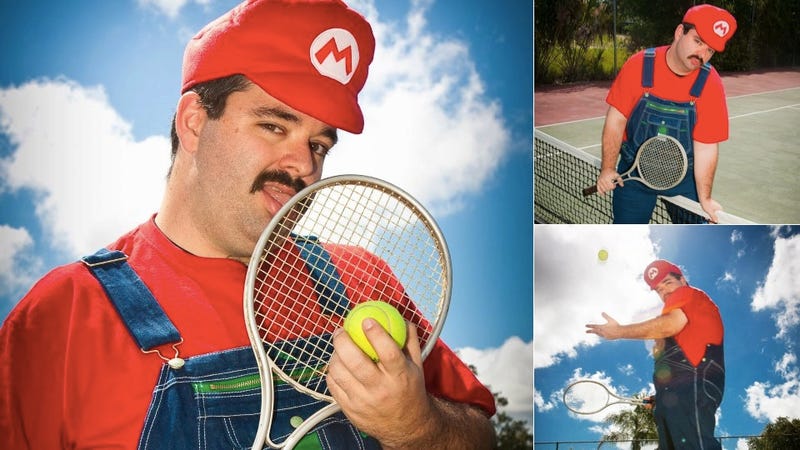 Sexy Marios A Back Ready To Play Some Sexy Tennis 6642